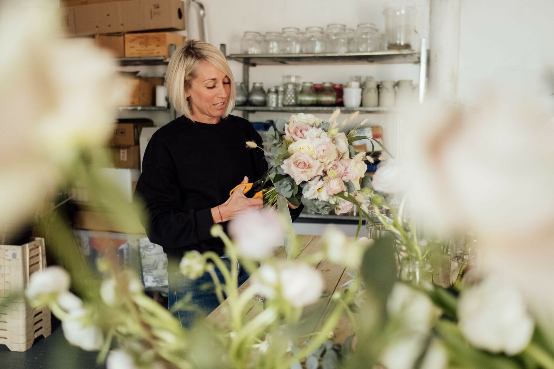 Series of images of Clare from See Rose for website and social media.